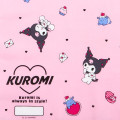 Japan Sanrio Original Lunch Cloth 3pcs Set - Kuromi - 8