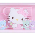 Japan Sanrio Original Bento Lunch Cutlery Set Spoon Fork - Hello Kitty / Pink - 4