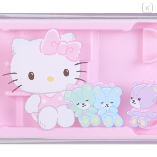 Japan Sanrio Original Bento Lunch Cutlery Set Spoon Fork Chopstick - Hello Kitty / Pink - 5