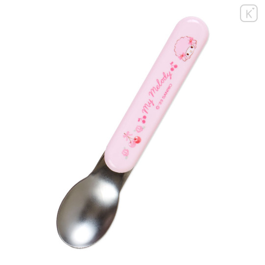 Japan Sanrio Original Bento Lunch Cutlery Set Spoon Fork Chopstick - My Melody & My Sweet Piano - 3