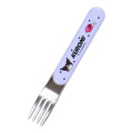 Japan Sanrio Original Bento Lunch Cutlery Set Spoon Fork Chopstick - Kuromi - 2