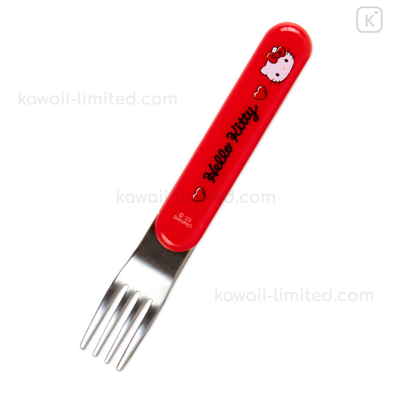 Kawaii Kitty Cat Trio Cutlery Kit Stainless Steel
