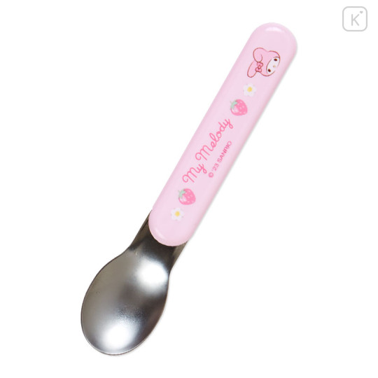 Japan Sanrio Original Bento Lunch Cutlery Set Spoon Fork Chopstick - My Melody - 3