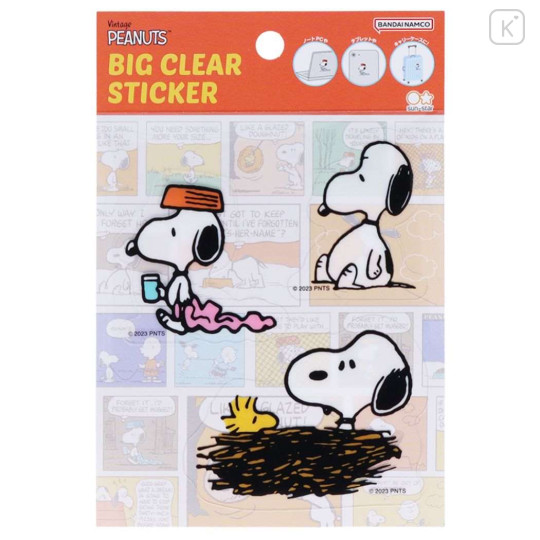 Japan Peanuts Vinyl Deco Sticker Set - Snoopy / Daily - 1