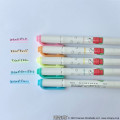 Japan Peanuts Zebra Mildliner Double-Sided Highlighter 5 Color Set - Snoopy : Home - 3