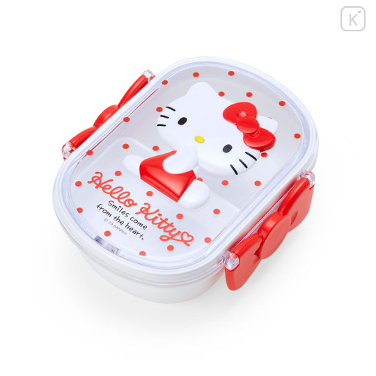 Japan Sanrio Original Lunch Box - Hello Kitty / Relief - 1