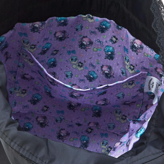 Japan Sanrio Dolly Mix Drawstring Purse - Little Twin Stars : Emo - 5