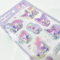 Japan Sanrio Shake Shake Capsule Seal Sticker - Kuromi & Melody - 2