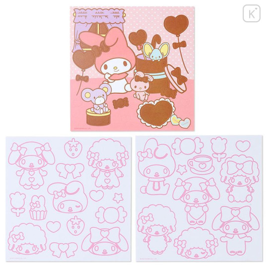 Japan Sanrio Original Foil Sheet Set - My Melody - 4