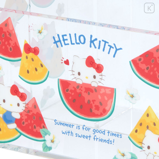 Japan Sanrio Original Pen Stand - Hello Kitty : Fruit - 3