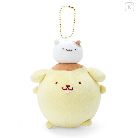Japan Sanrio Original Mascot Holder - Pompompurin : Round - 1