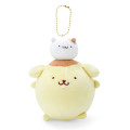 Japan Sanrio Original Mascot Holder - Pompompurin : Round - 1