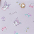Japan Sanrio Daisy Rico Mini Pouch - Kuromi - 2
