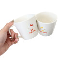 Japan Sanrio Porcelain Mug Set - Hello Kitty Sisters / White - 2
