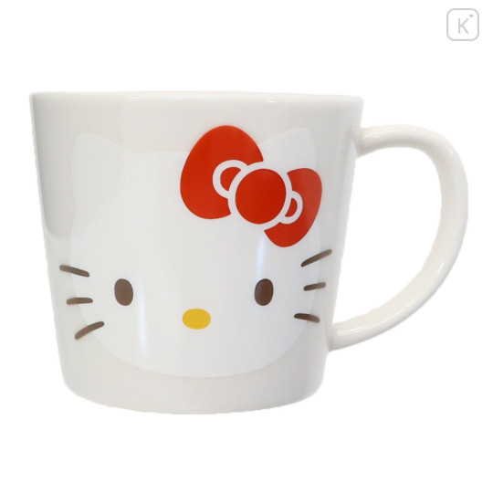 Japan Sanrio Porcelain Mug Set - Hello Kitty / White - 1