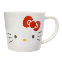 Japan Sanrio Porcelain Mug Set - Hello Kitty / White