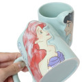 Japan Disney Ceramics Mug Set - Little Mermaid & Prince - 3