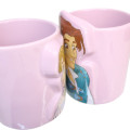 Japan Disney Ceramics Mug Set - Rapunzel & Boyfriend - 3