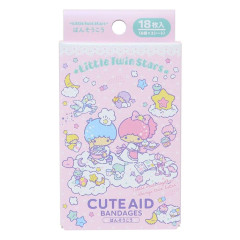 Japan Sanrio Cute Aid Bandages - Little Twin Stars / Pink