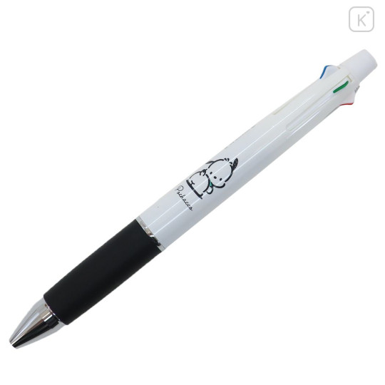Japan Sanrio Jetstream 4&1 Multi Pen + Mechanical Pencil - Pochacco / White - 1