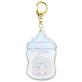 Japan San-X Sumikko Gurashi Keychain - Tokage : Baby Bottle - 1