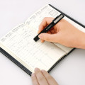 Japan Seed Slendy+ Thin Steel Holder Type Eraser - Black - 3
