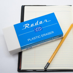 Japan Seed Radar Large Size Plastic Eraser - SR-2400
