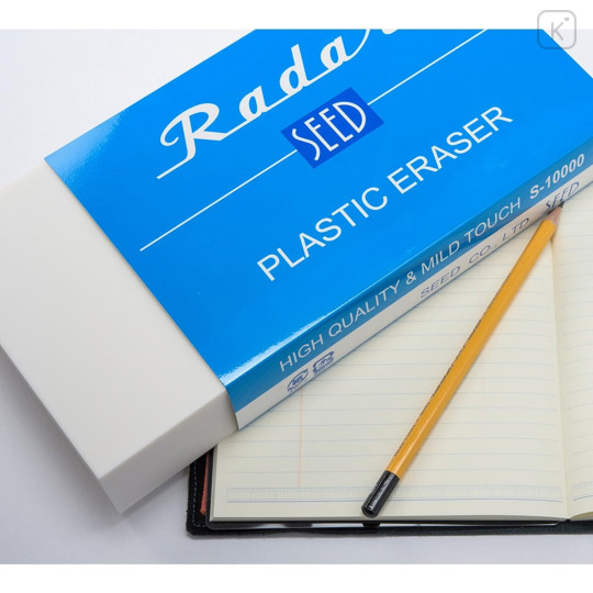 Japan Seed Radar Super Large Size Plastic Eraser - SR-12000 - 1