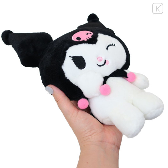 Japan Sanrio Mascot Plush - Kuromi / Wink - 3