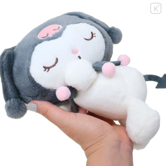 Japan Sanrio Mascot Plush - Kuromi / Sleeping Baby - 3