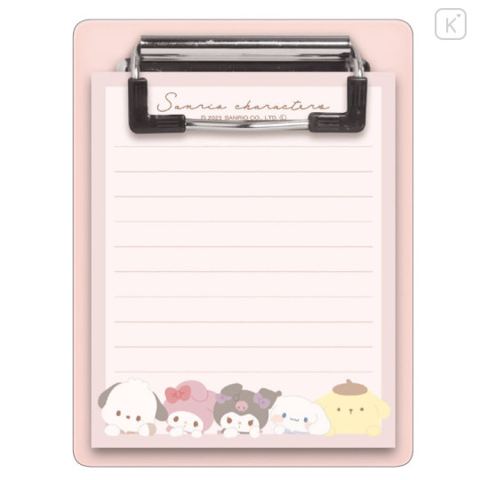 Japan Sanrio Notepad Memo with Binder - Funyumaru / Chill - 1