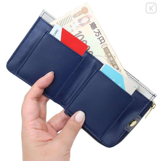 Japan Pokemon Mini Wallet - Pikachu : Navy Good Night - 3