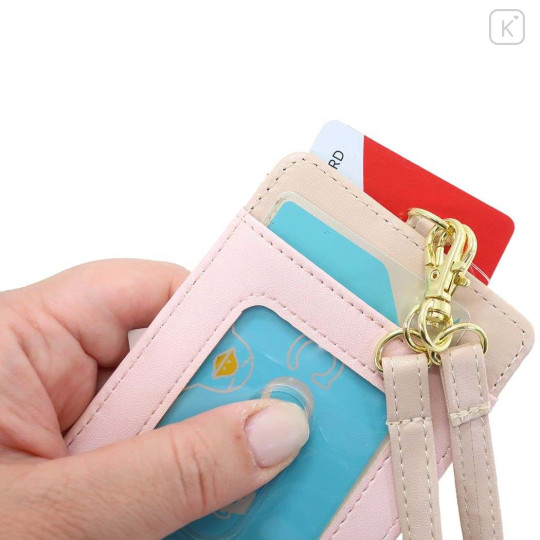 Japan Pokemon Pass Case - Pikachu : Pink Strawberry - 3