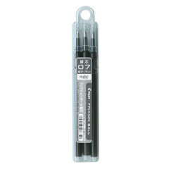 Japan Pilot FriXion Ball LFBKRF Gel Pen Refill Set - 0.7mm Black