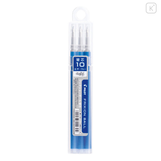 Japan Pilot FriXion Ball LFBKRF Gel Pen Refill Set - 1mm Blue - 1