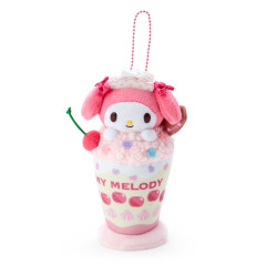 Japan Sanrio Original Mascot Holder - My Melody / Sanrio Parfait
