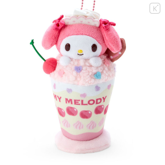 Japan Sanrio Original Mascot Holder - My Melody / Sanrio Parfait - 2