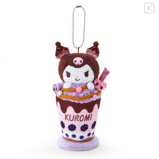 Japan Sanrio Original Mascot Holder - Kuromi / Sanrio Parfait - 1