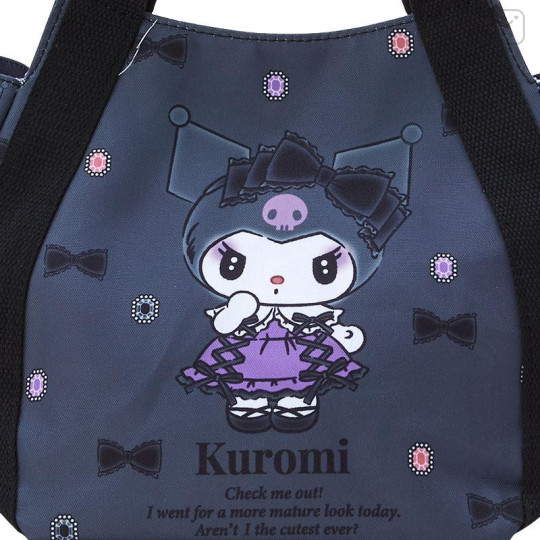 Japan Sanrio Balloon Lunch Bag - Kuromi - 4