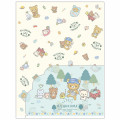 Japan San-X 8 Pockets A4 Clear Holder - Rilakkuma / Sun Camping - 1