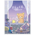 Japan San-X 8 Pockets A4 Clear Holder - Rilakkuma / Drowsy with You - 1