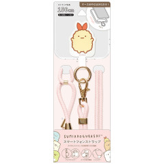 Japan San-X Smartphone Shoulder Strap - Sumikko Gurashi Ebifurai no Shippo