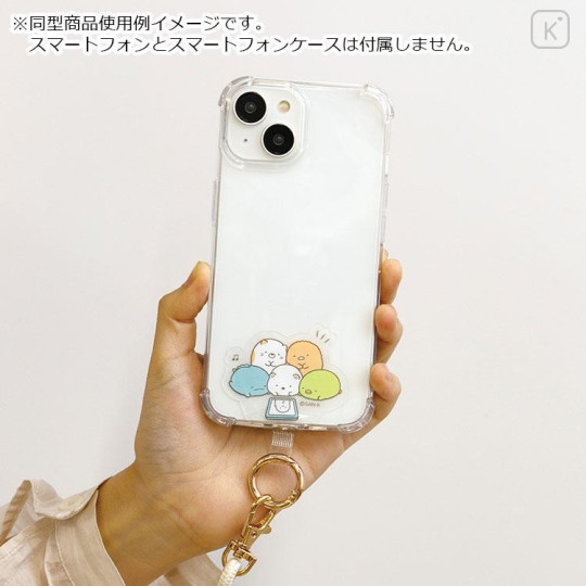 Japan San-X Smartphone Strap - Sumikko Gurashi Ebifurai no Shippo - 4