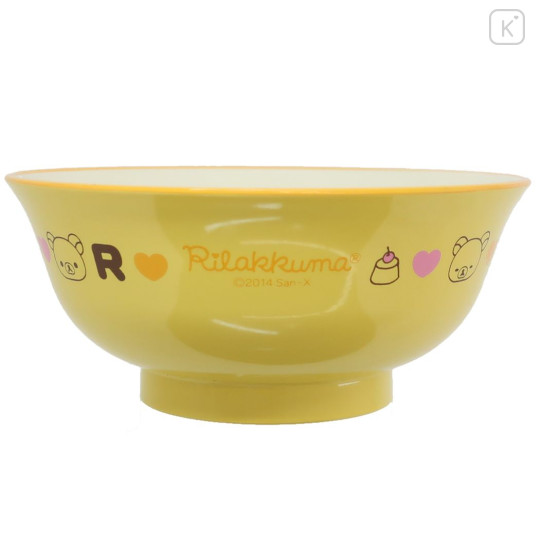 Japan San-X Bowl - Rilakkuma / Yellow - 1