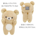 Japan San-X Tote Bag with Badge Mascot - Rilakkuma : New Basic Rilakkuma Vol.2 - 4