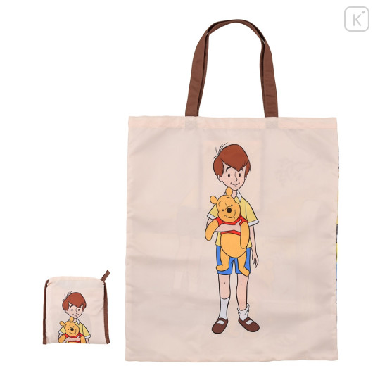 Japan Disney Store Eco Shopping Bag - Winnie the Pooh : Christopher - 1