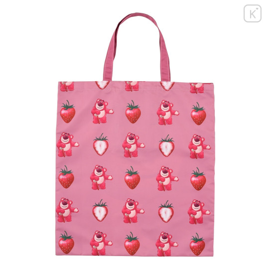 Japan Disney Store Eco Shopping Bag - Toy Story / Lotso Strawberry - 2
