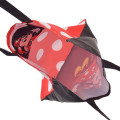 Japan Disney Store Eco Shopping Bag - Minnie Mose : Black Big Smile - 5