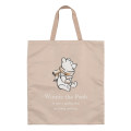Japan Disney Store Eco Shopping Bag - Winnie the Pooh : Beige - 2