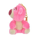 Japan Disney Store Fluffy Plush Keychain - Toy Story Lotso / Gokigenrunrun Good Mood - 2
